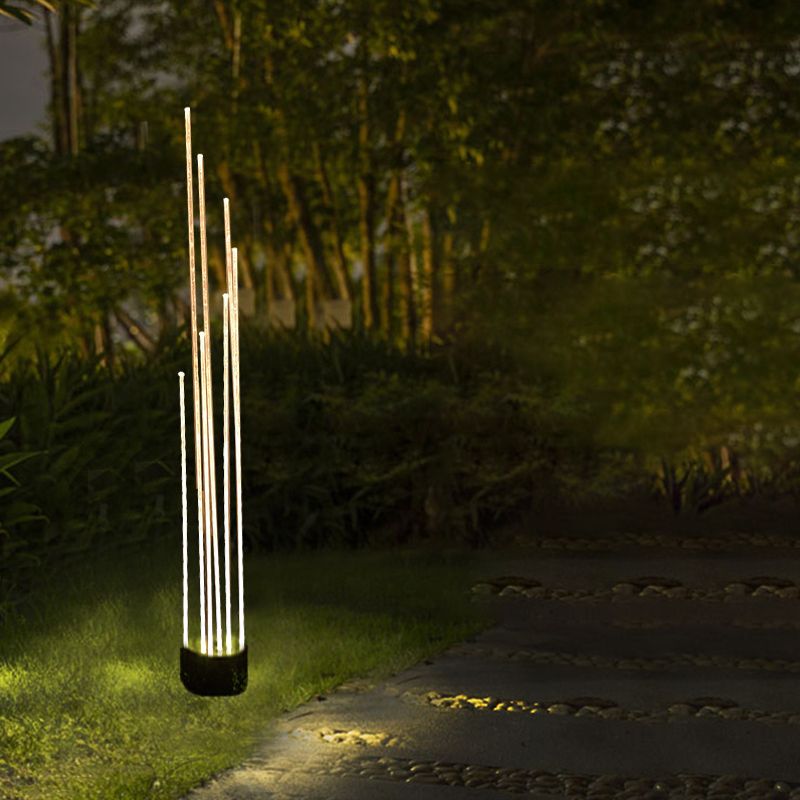 Riley Moderne Lineair LED Buitenlamp Metaal Wit/Zwart Tuin/Stoeprand/Balkon