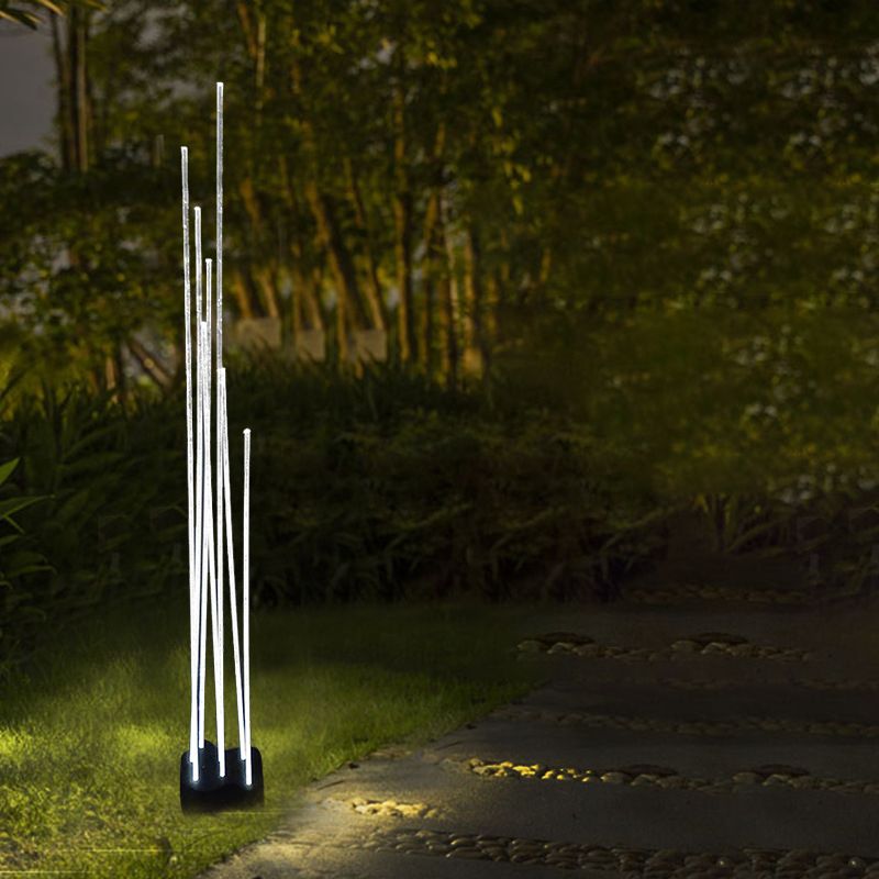 Riley Moderne Lineair LED Buitenlamp Metaal Wit/Zwart Tuin/Stoeprand/Balkon