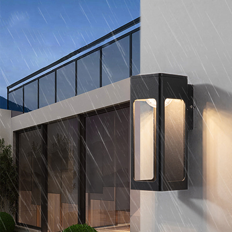 Orr Moderne Vintage LED Wandlampen Zwart Metaal Tuin Hal Buiten