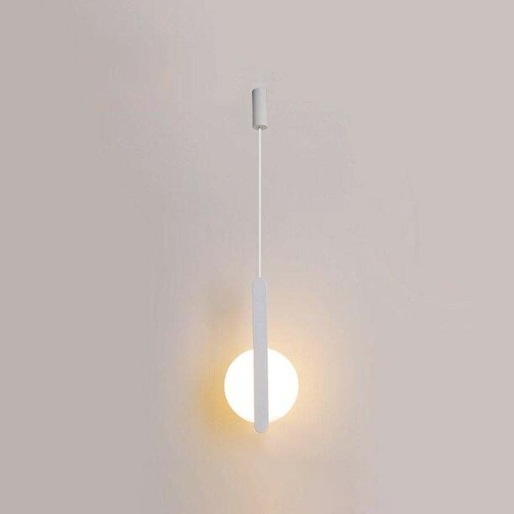 Nyla Moderne Rond LED Hanglampen Metaal/Acryl Zwart/Wit Woonkamer/Slaapkamer