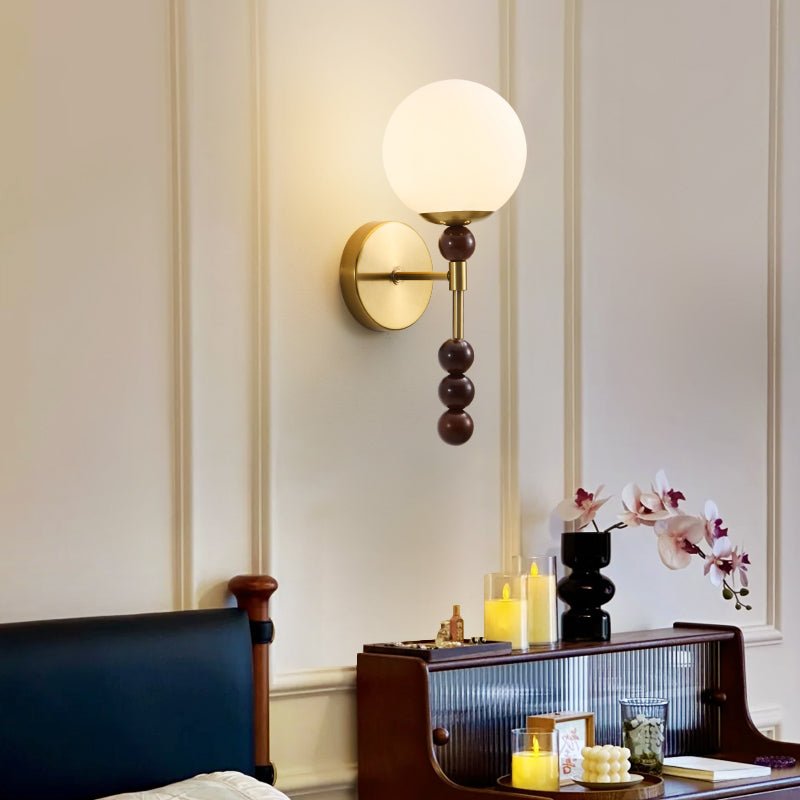 Blendor bollen wandlamp