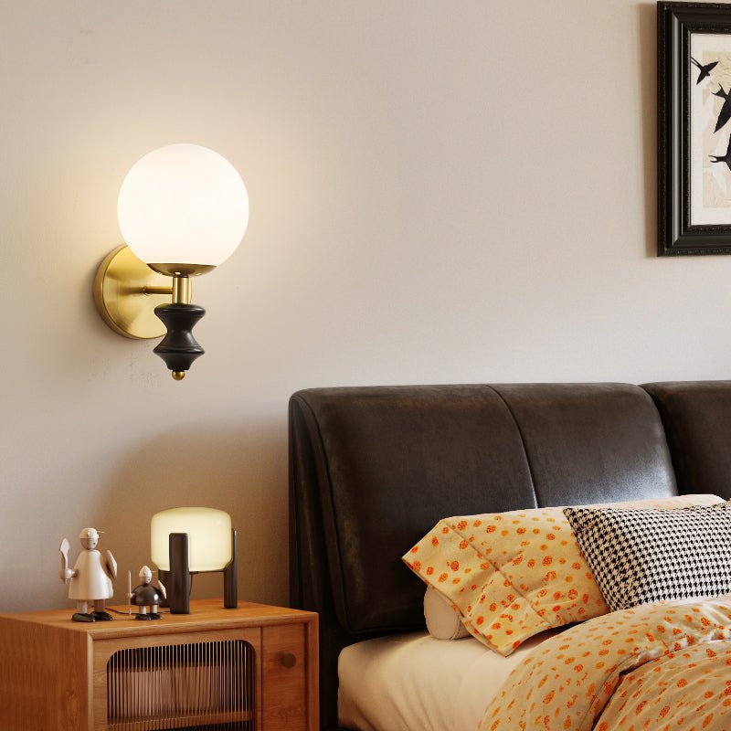 Kios bollen wandlamp
