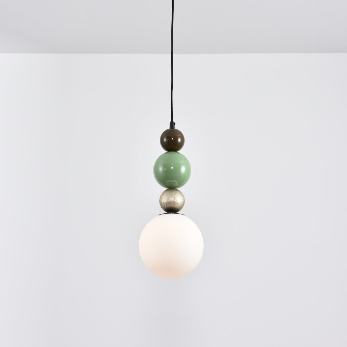 Eshaisra Noordse kunst ronde ballen stapelende glas hanglamp