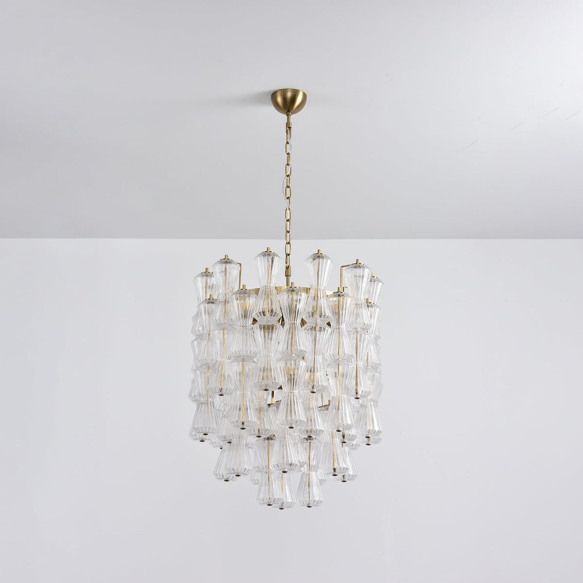 Celarena Kroonluchter Murano-glas Bloemcascade
