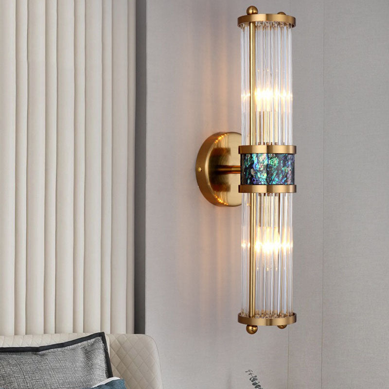 Alana Vintage Design LED Wandlamp Glass Slaapkamer Woonkamer