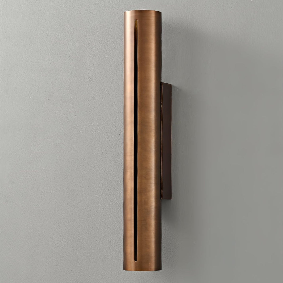 Avsilara Moderne minimalistische cilindervormige messing wandlamp