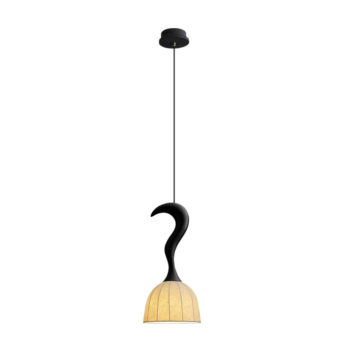 Colire Creativiteit Twisted Hout hanglamp