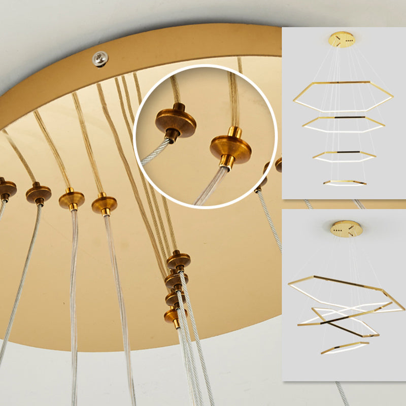 Edge Hanglampen Geometrische Shape Dimbaar