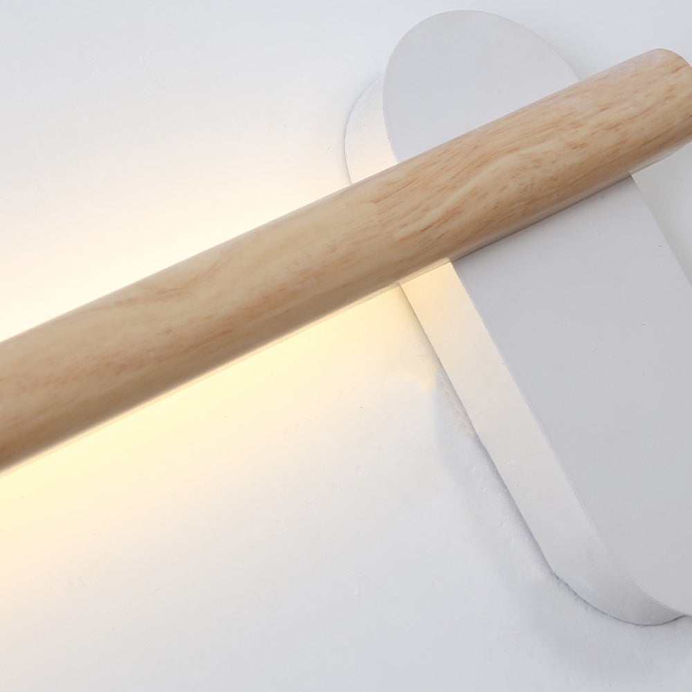 Ozawa Moderne Lineair LED Wandlamp Hout Wit/Hout Slaapkamer/Woonkamer/Eetkamer