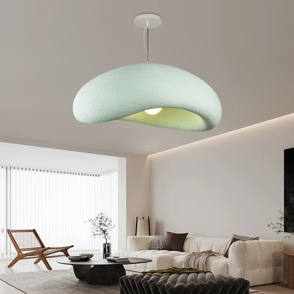 Byers Moderne Cobblestone LED Hanglamp Blauw/Grijs EPS Woonkamer
