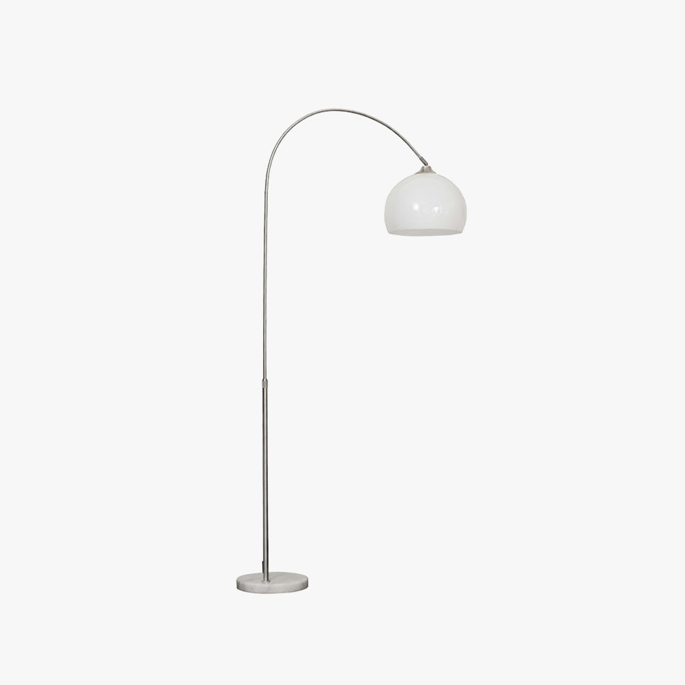 Salgado Design LED Vloerlamp Oranje Wit Metaal Eetkamer Slaapkamer
