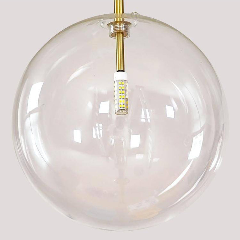 Valentina Moderne Design LED Hanglamp Glas Slaapkamer Woonkamer