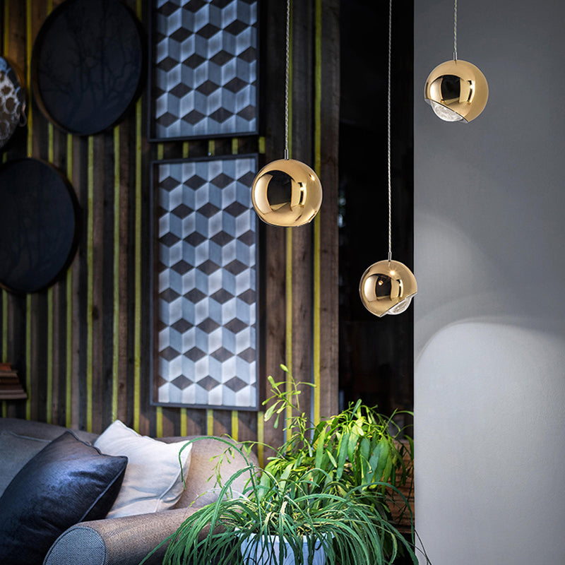 Valentina Moderne Bollen LED Hanglamp Goud/Zilver Metaal Woonkamer