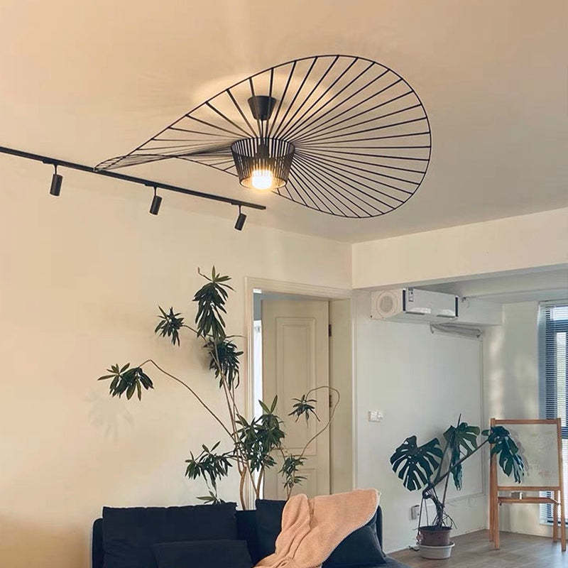 Renée Design LED Hanglamp Zwart/Bruin/Gouden/Wit Rotan Woon/Slaapkamer