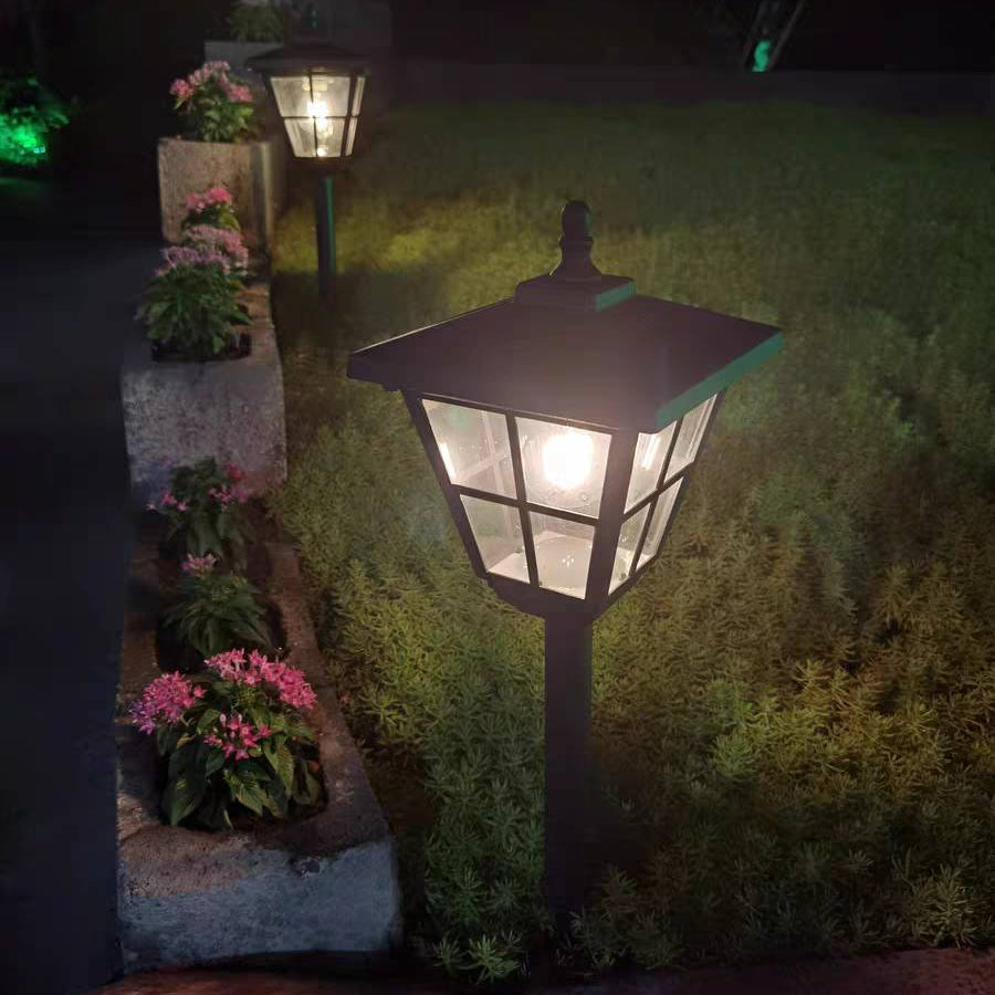 Pena Moderne LED Buitenlamp Zwart Metaal/Acryl Tuin/Stoeprand/Balkon