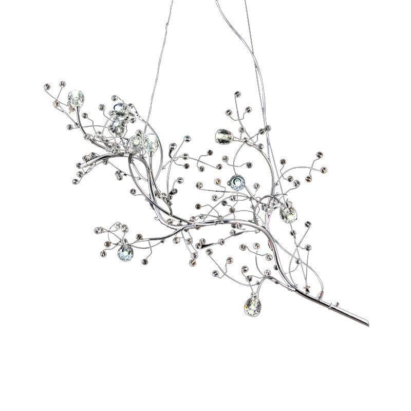 Olivia Moderne Design LED Hanglamp Blauw Woonkamer Keuken
