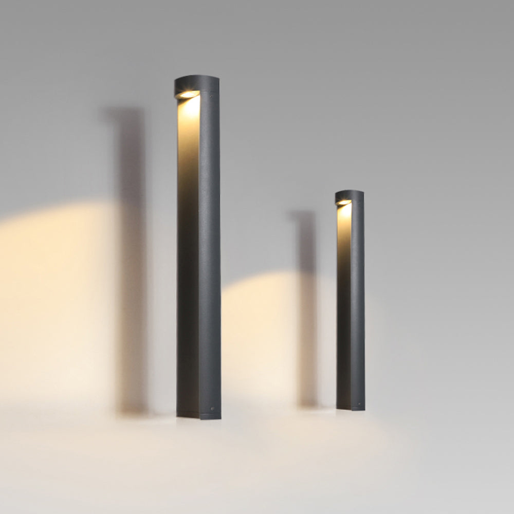 Pena Moderne Design LED Buitenlamp Zwart Metaal Glas Buiten