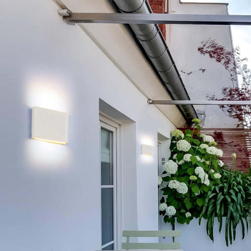 Orr Moderne LED Wandlampen Wit Zwart Acryl Metaal Tuin Hal