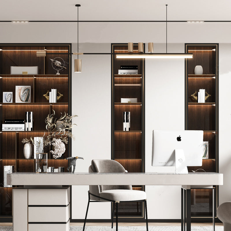 Edge Industriele LED Hanglamp  Metaal Acryl Woonkamer Eettafel