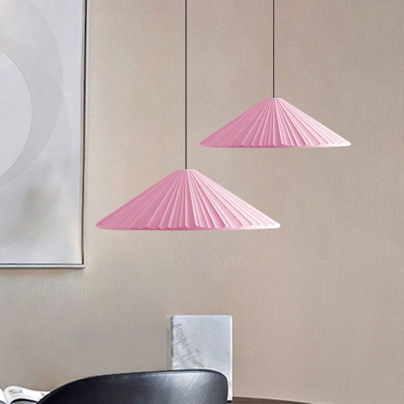 Cairns Moderne LED Hanglamp Wit/Roze/Blauw Metaal/Resin Slaapkamer