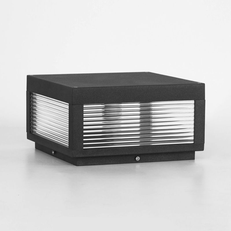 Riley Moderne Vierkant LED Buitenlamp Metaal Zwart Tuin/Balkon