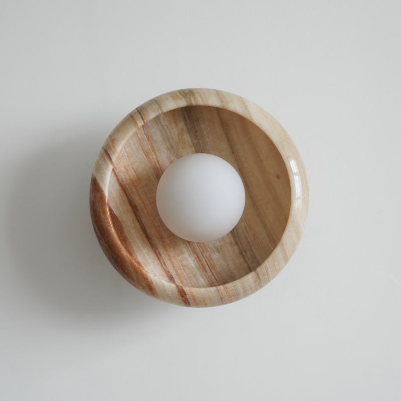 Onvix Natuurlijk Onyx wandlamp