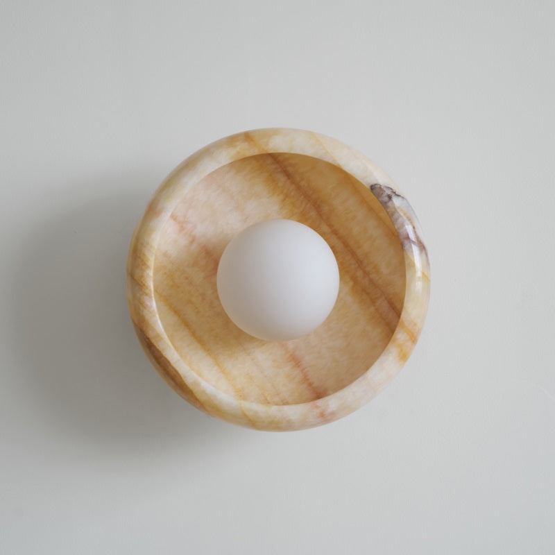 Onvix Natuurlijk Onyx wandlamp