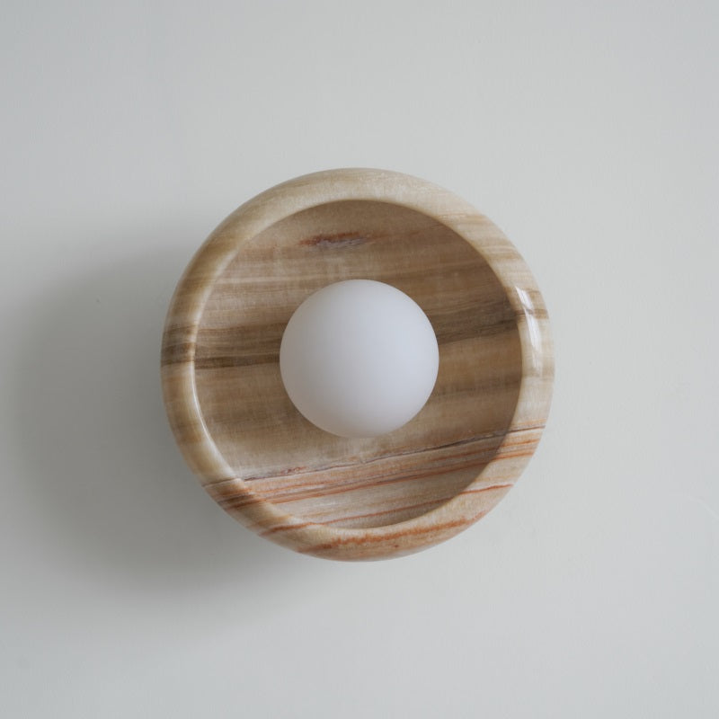 Onvix Natuurlijk Onyx wandlamp