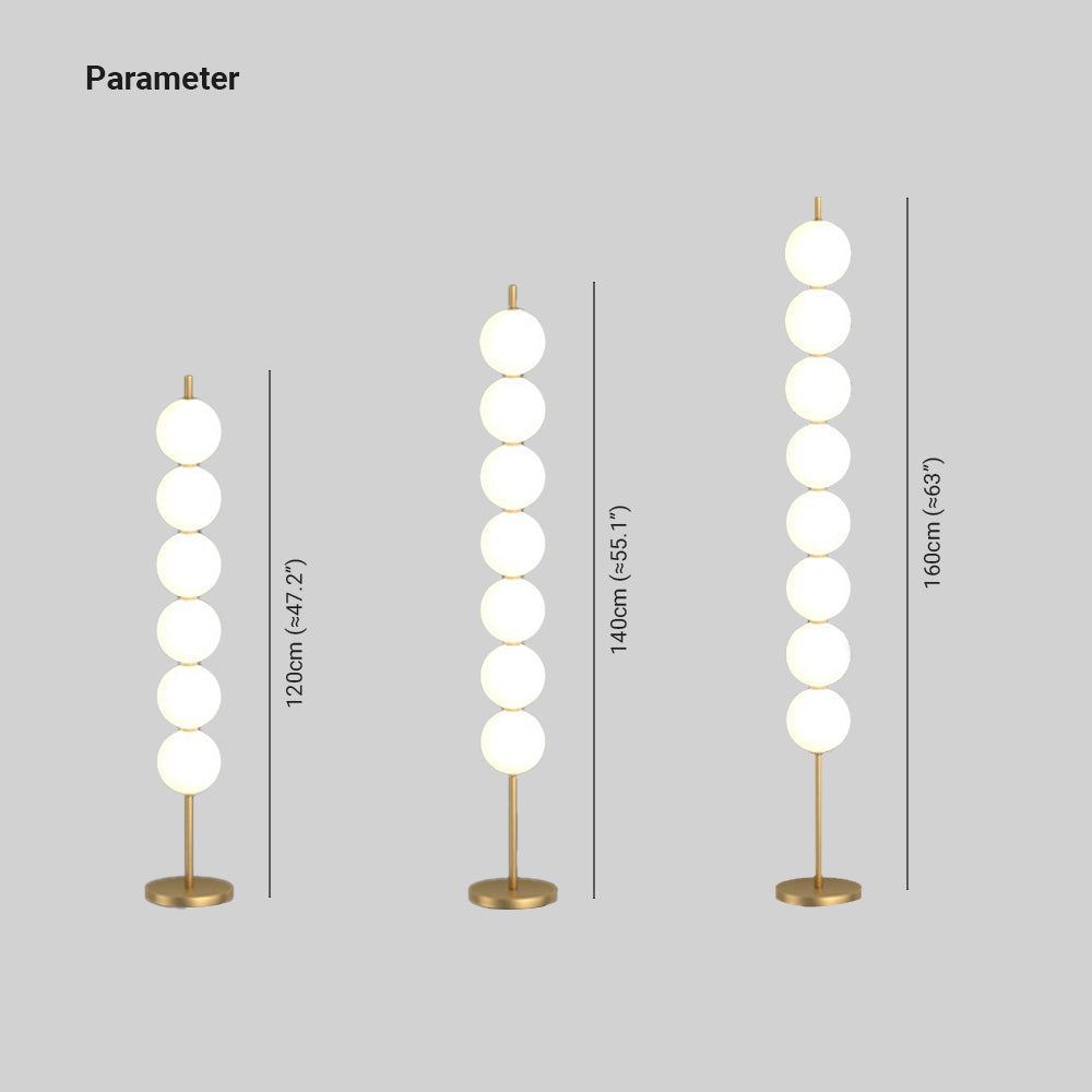 Valentina Moderne Design LED Vloerlamp Metaal Slaapkamer Woonkamer
