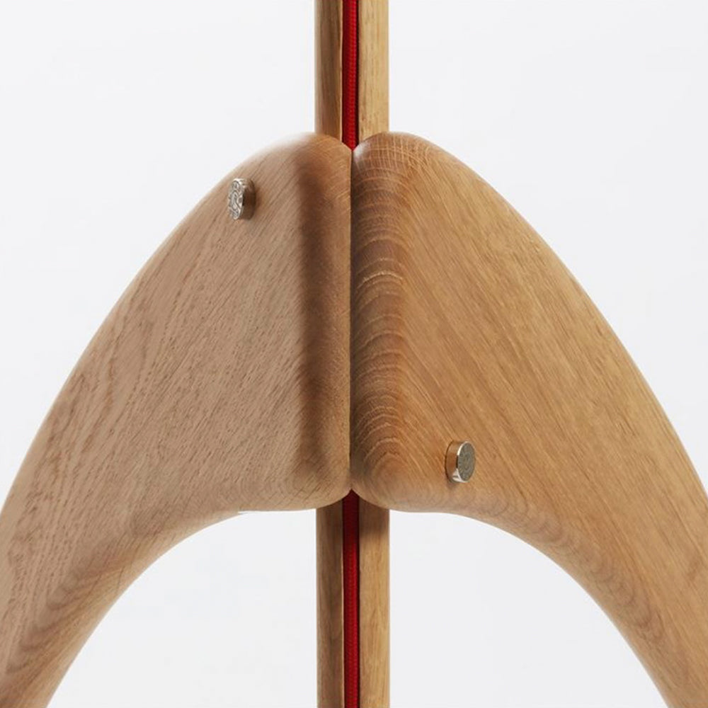 Renée Design LED Vloerlamp Wit Metaal Hout Woonkamer Slaapkamer
