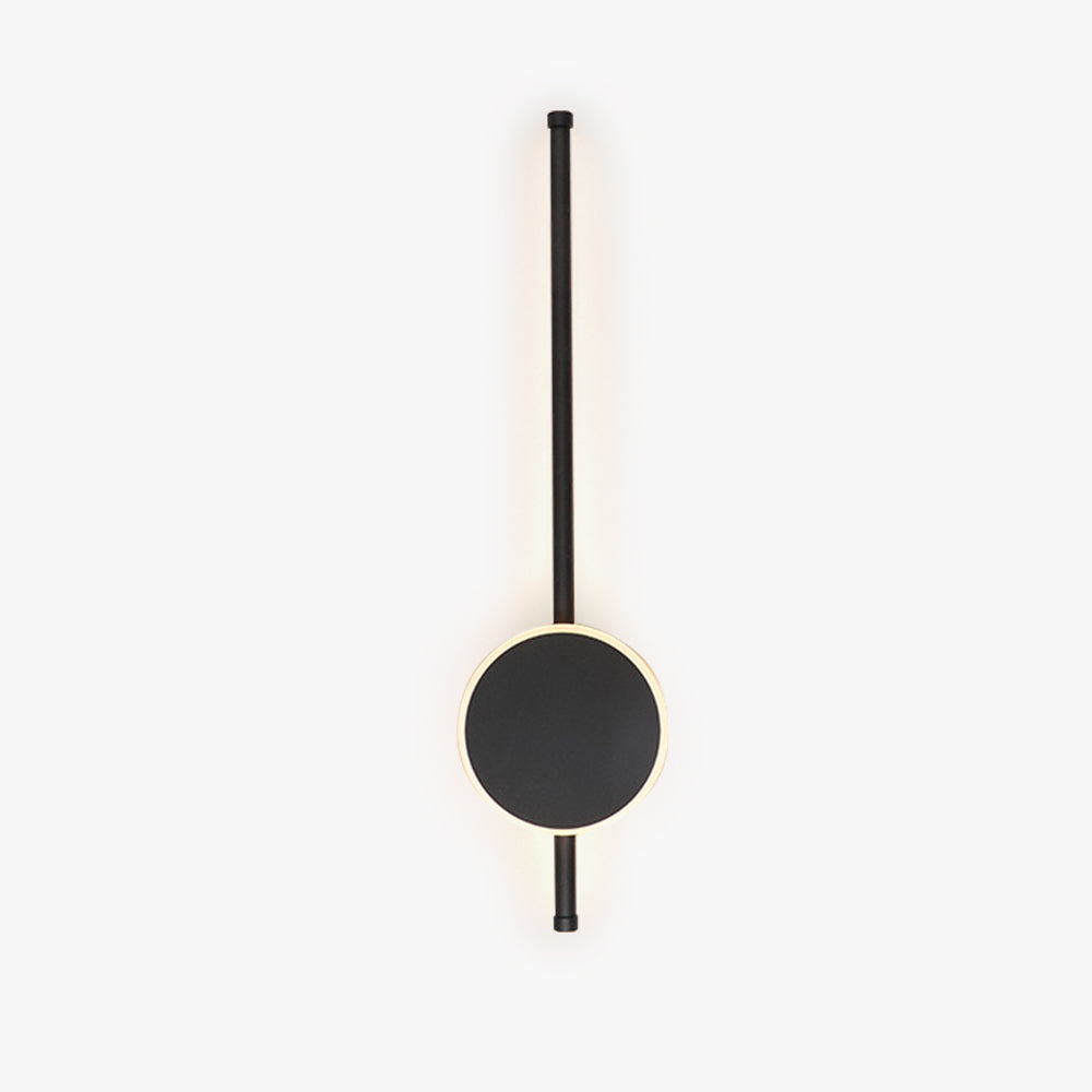 Edge Moderne Ronde Lineaire LED Wandlamp Wit/Zwart/Goud Woon/Slaapkamer Metaal&PC