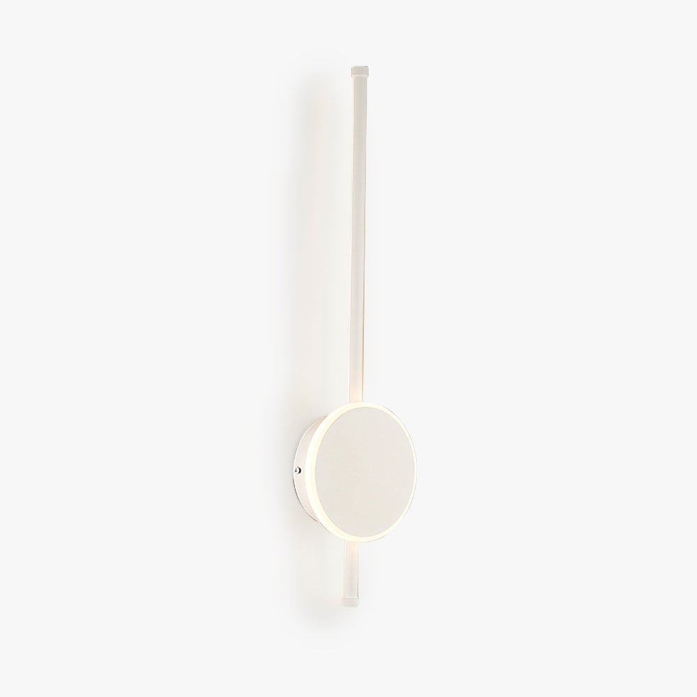 Edge Moderne Ronde Lineaire LED Wandlamp Wit/Zwart/Goud Woon/Slaapkamer Metaal&PC