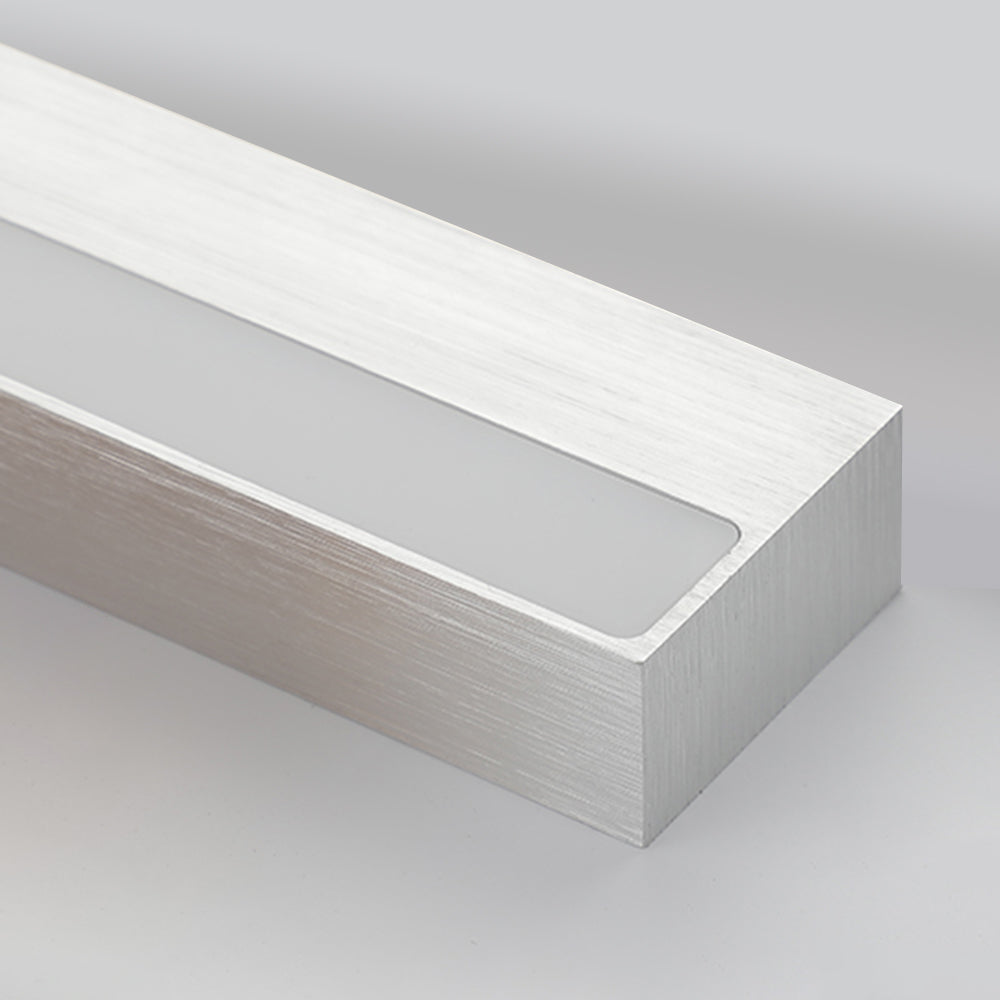 Edge Lineair Industriele LED Wandlamp Spiegelfront Wit Bad/Woon/Slaapkamer Metaal&PS
