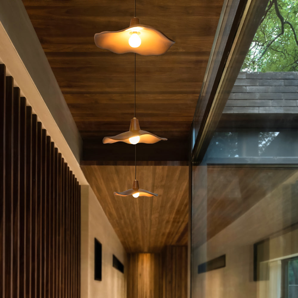 Carins Retro LED Hanglamp Bruin Hars Eetkamer/Hal