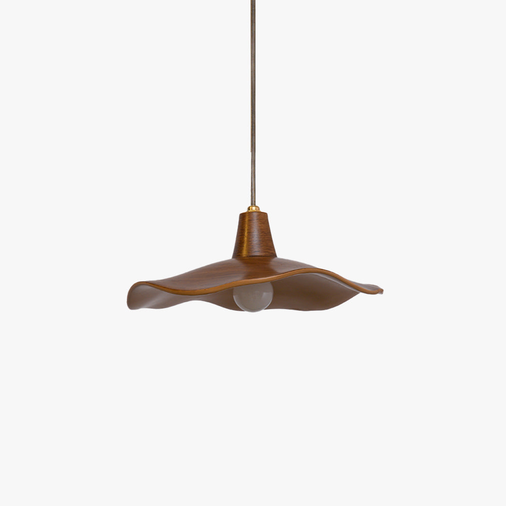 Carins Retro LED Hanglamp Bruin Hars Eetkamer/Hal