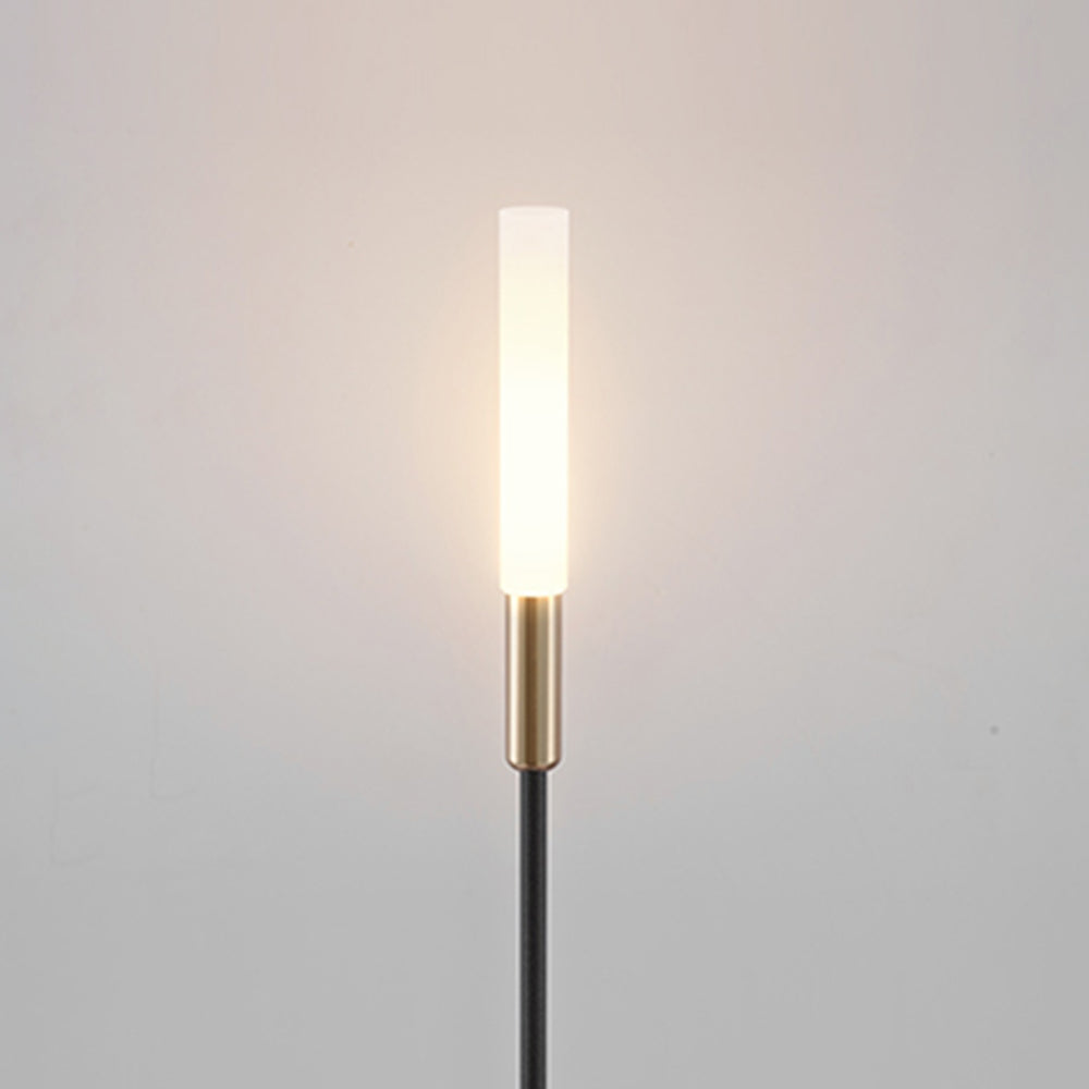 Pena Moderne Hanglamp Zonne Energie Zwart Metaal Tuin/Stoeprand