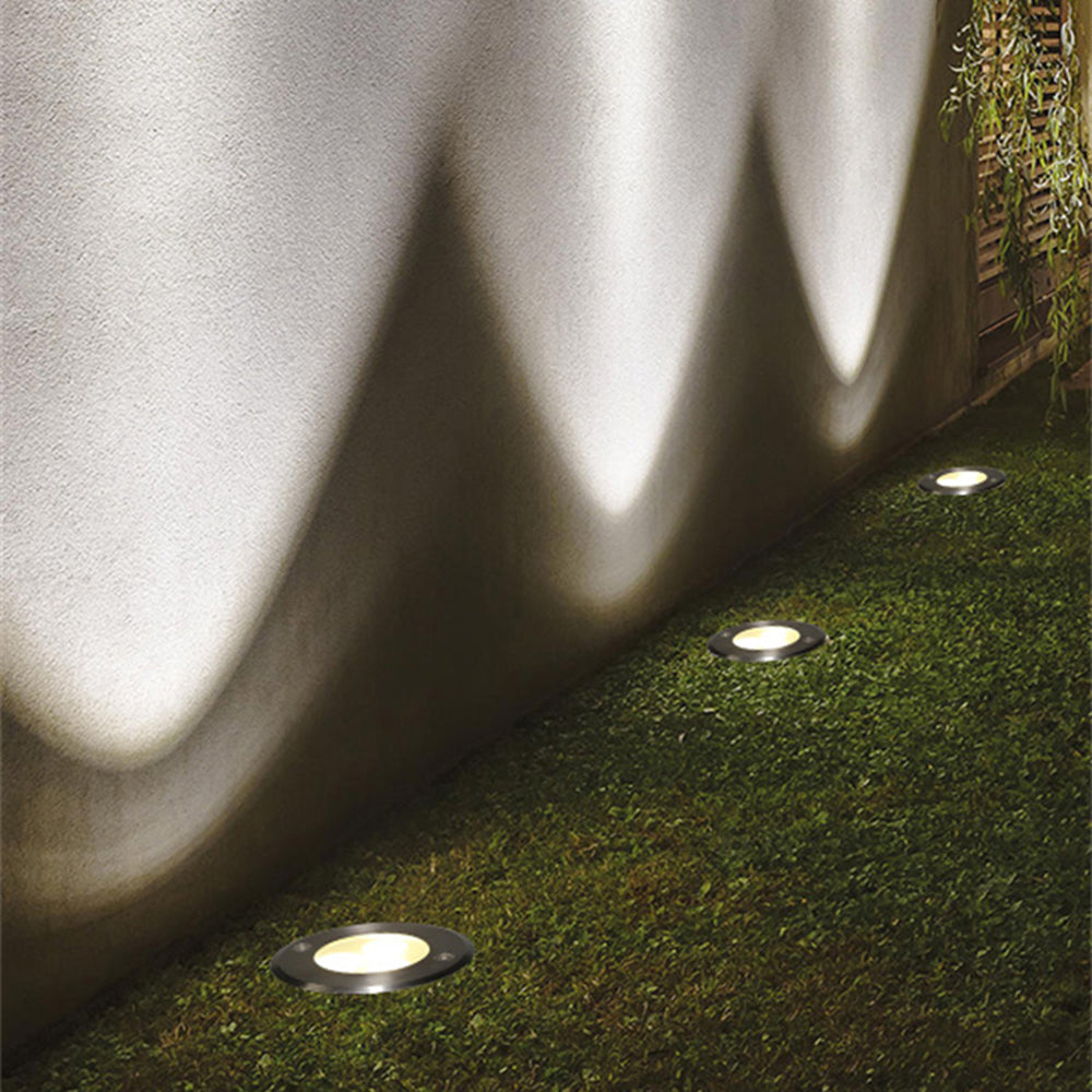 Pena Moderne LED Buitenlamp Zwart Metaal Tuin/Stoeprand