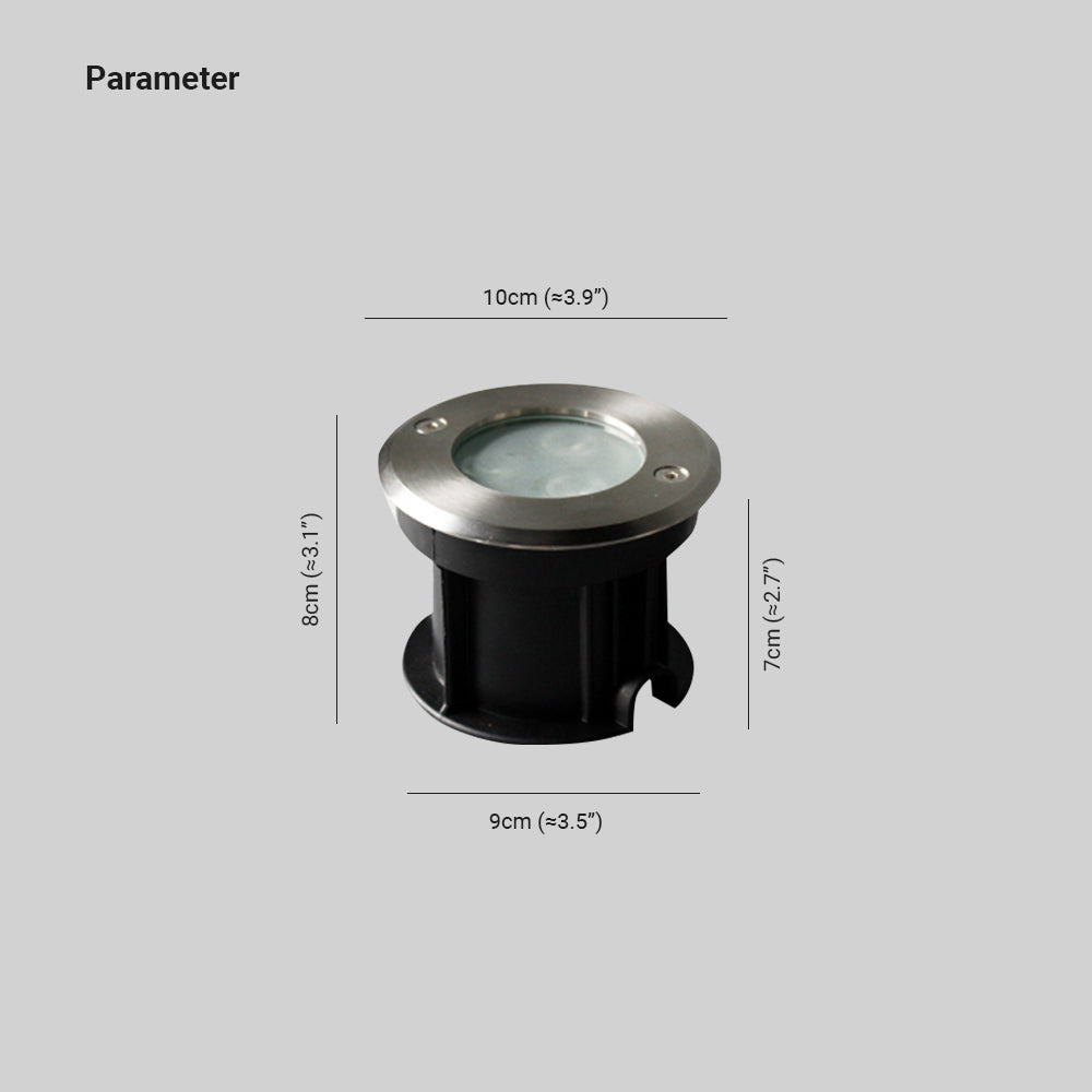 Pena Moderne LED Buitenlamp Zwart Metaal Tuin/Stoeprand