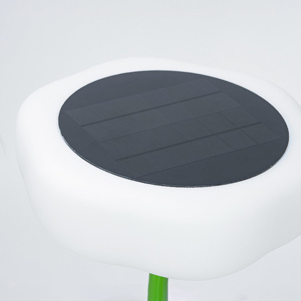 Orr Design Zonne/Oplaadbaar Buitenlamp Zwart/Groen Metaal/Acryl Tuin