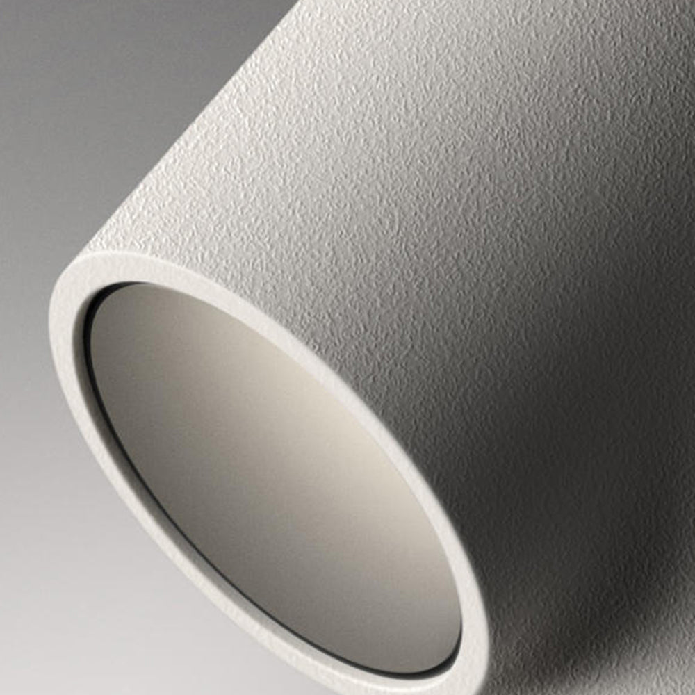 Edge Modern Bamboevorm LED Buiten Vloerlamp Grijs Wit Metaal Glas Tuin/Erf
