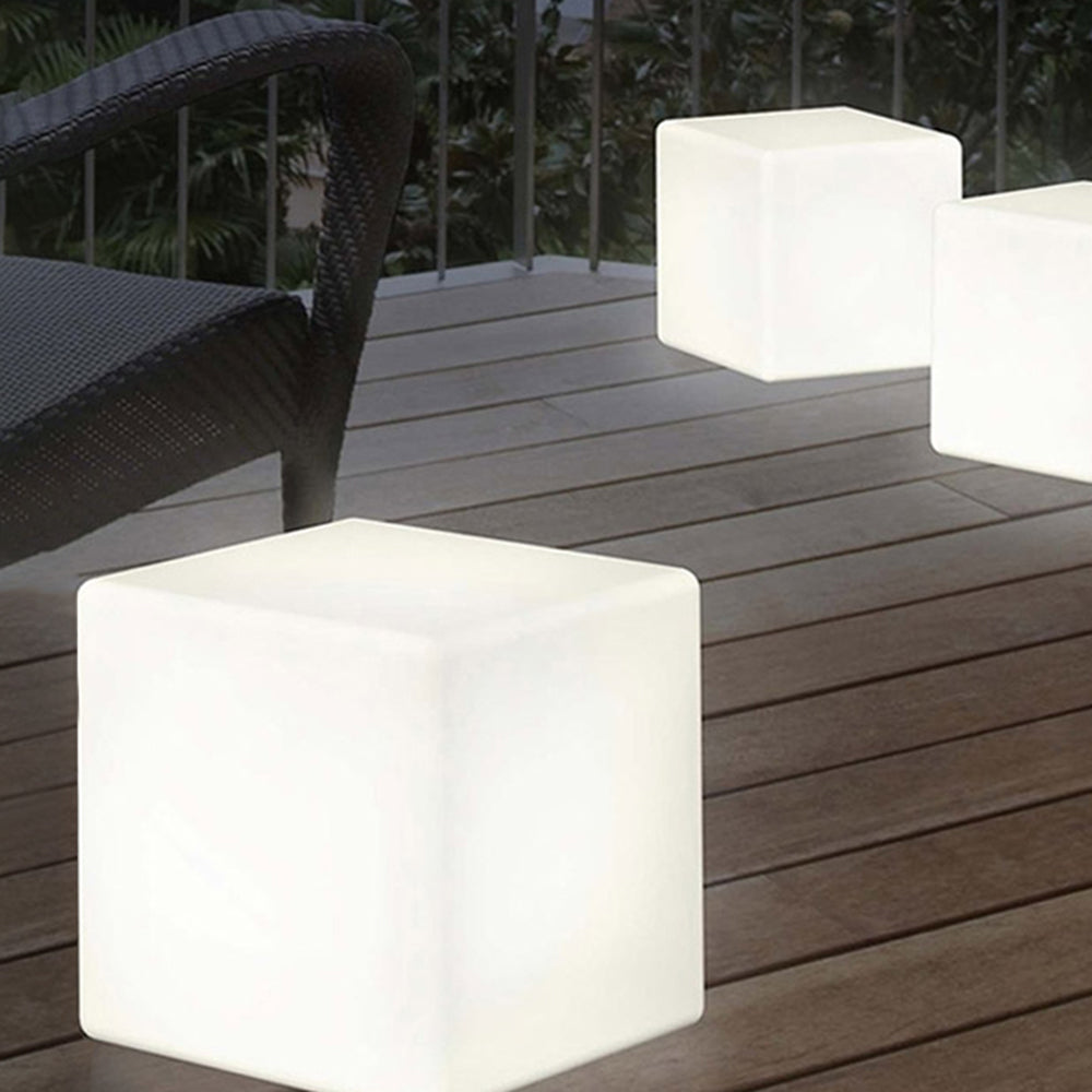 Pena Vierkant Moderne Buitenlamp Wit Acryl Tuin/Balkon
