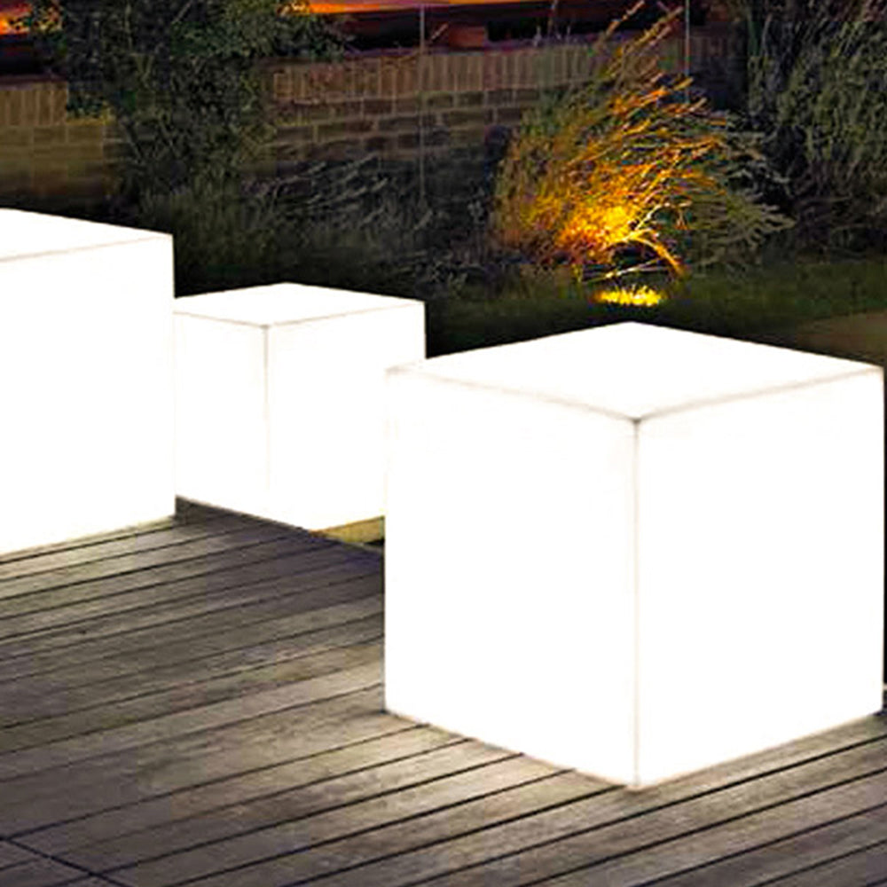 Pena Vierkant Moderne Buitenlamp Wit Acryl Tuin/Balkon