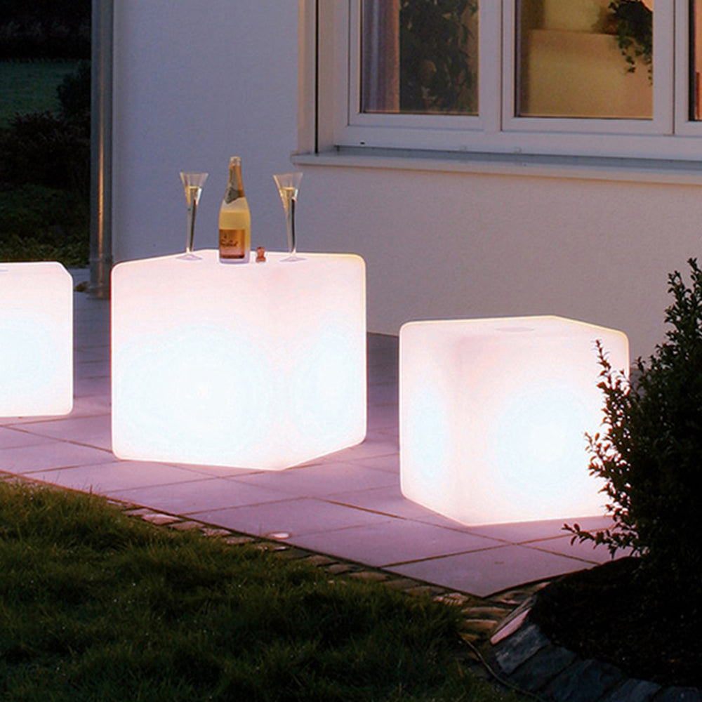 Pena Vierkant Moderne Buitenlamp Wit Acryl Tuin/Balkon