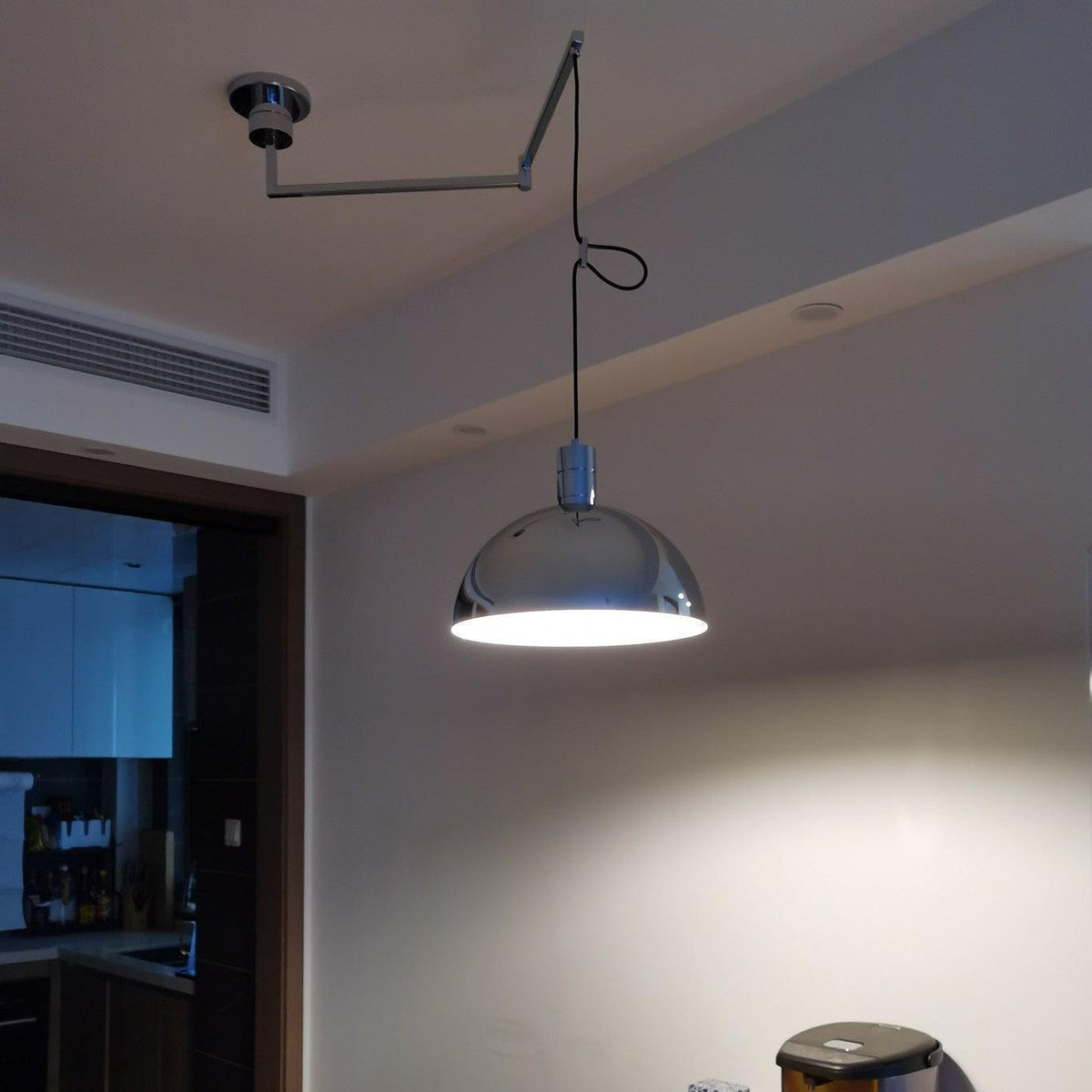 Lyshae Moderne minimalistische Noordse glas hanglamp