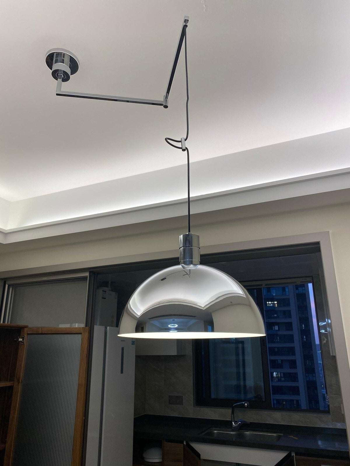 Lyshae Moderne minimalistische Noordse glas hanglamp