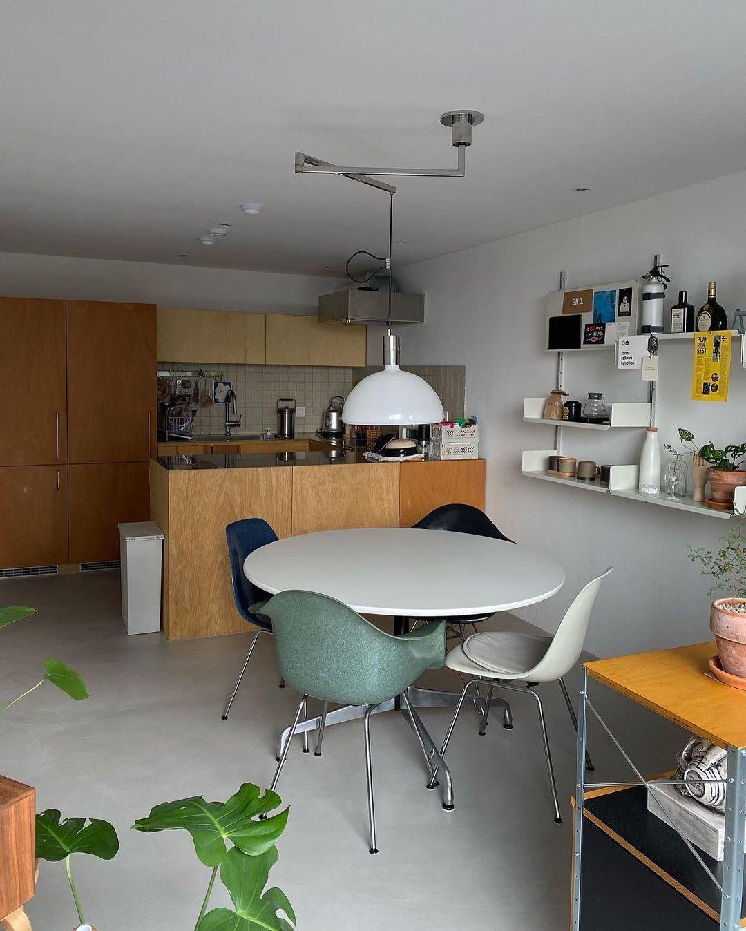 Lyshae Moderne minimalistische Noordse glas hanglamp