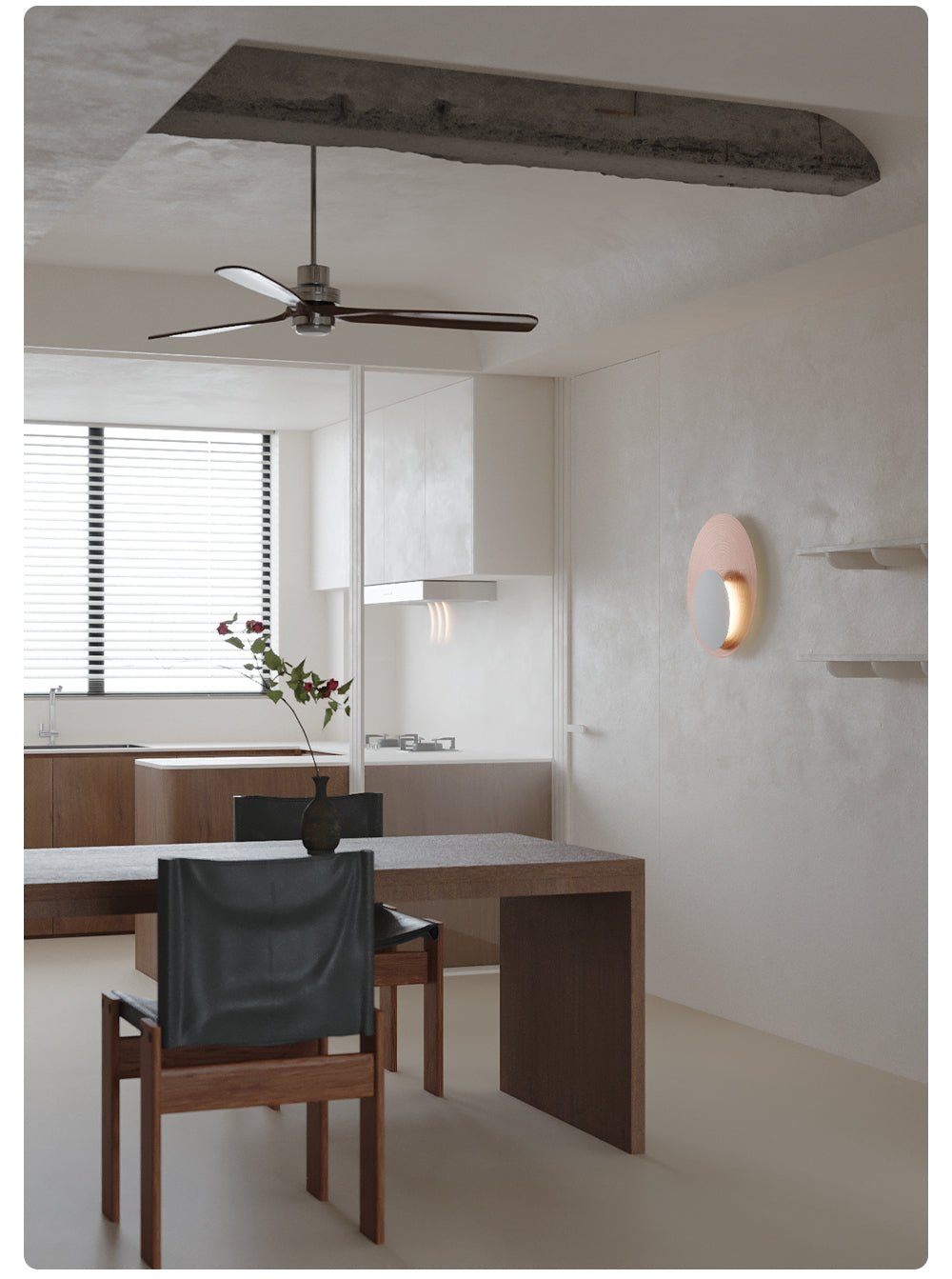 Crescent Halo wandlamp