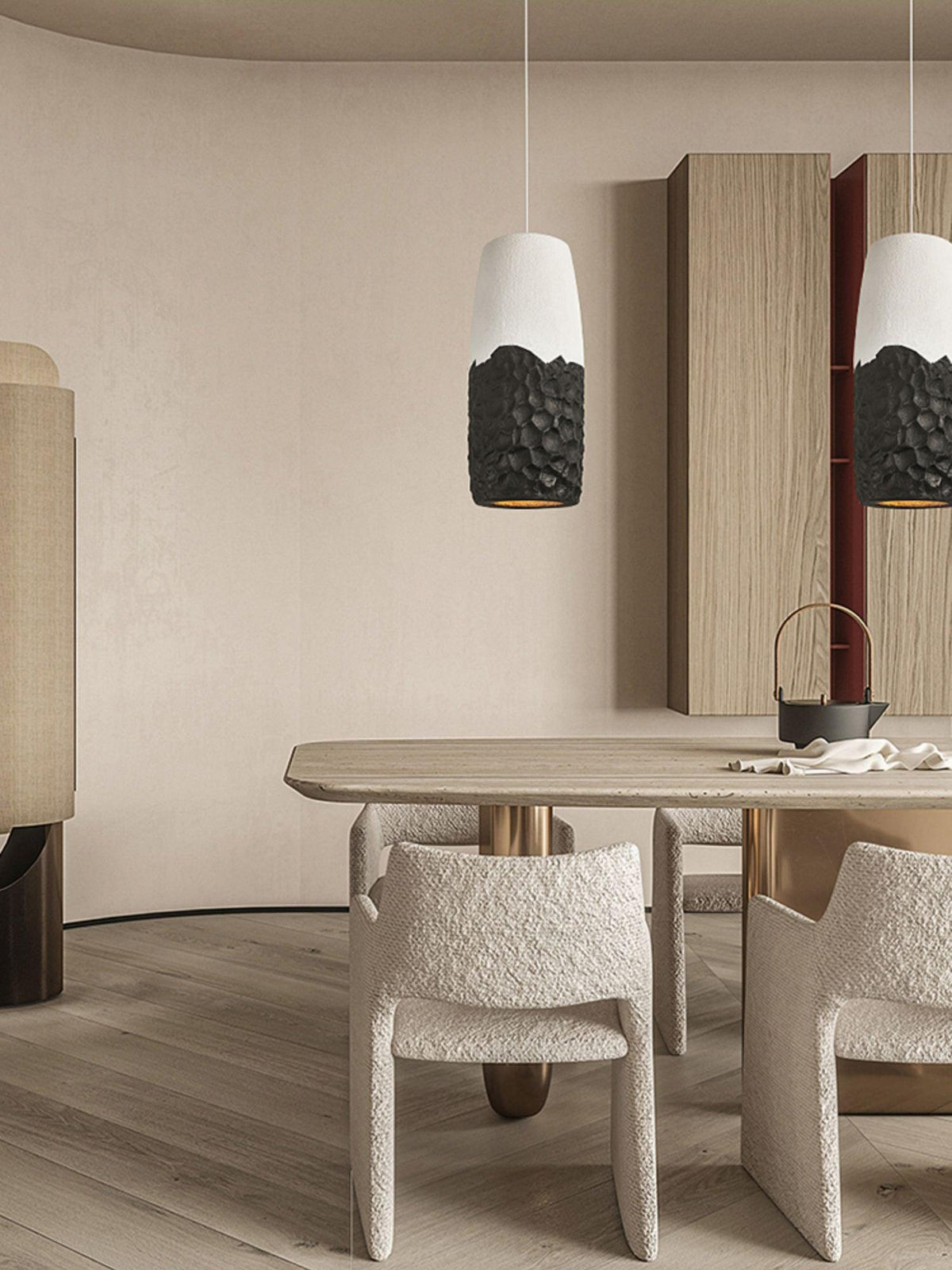 Orphaarae moderne minimalistische hanglamp van kunststof