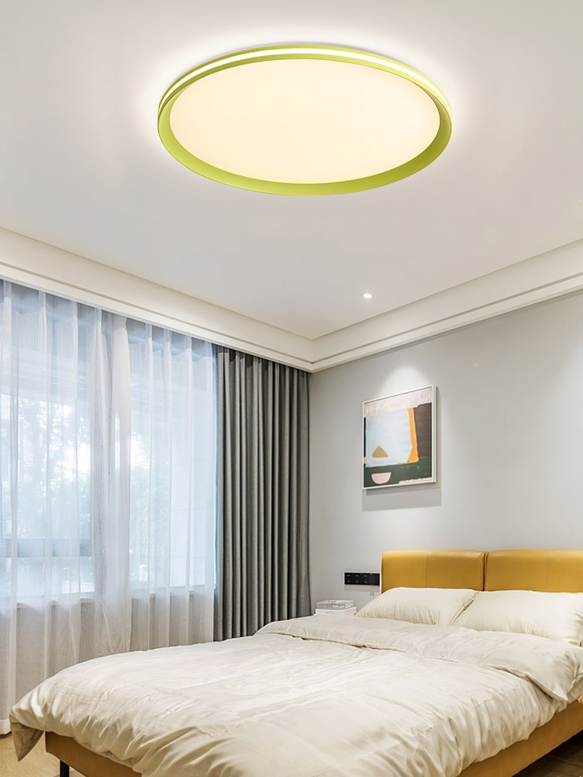 Avtheira Moderne minimalistische ronde plafondlamp met LED