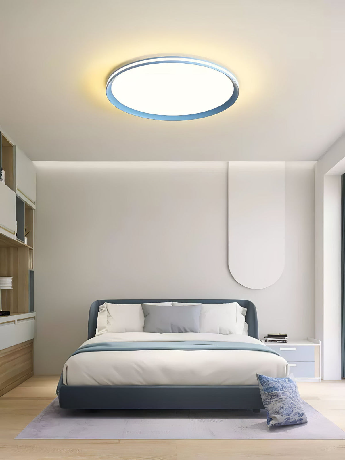 Avtheira Moderne minimalistische ronde plafondlamp met LED